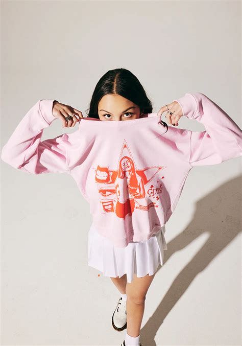 olivia rodrigo crewneck.